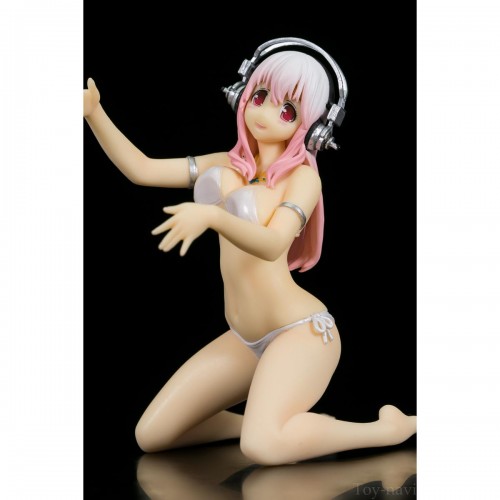 Super Sonico, Drink Holder Figure, White ver., Super Sonico, Furyu