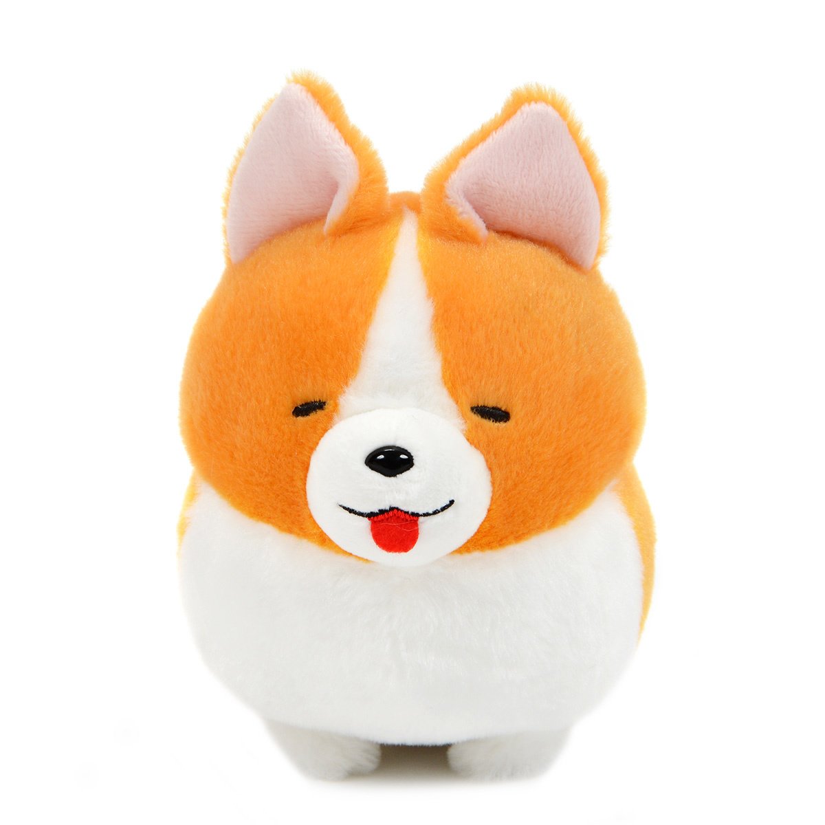 Amuse Ichi Ni no Corgi Plush Collection Small Dog Plush Ichi Happy Standard Size 6 Inches