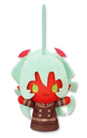 PANTY & STOCKING with GARTERBELT Finger Puppet Plush Keychain - Scanty Daemon
