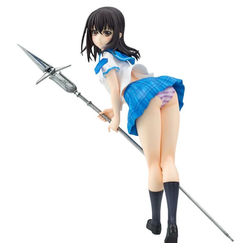 Yukina Himeragi Figure, 1/7 Scale Pre-Painted Statue, Strike The Blood, Hobby Stock