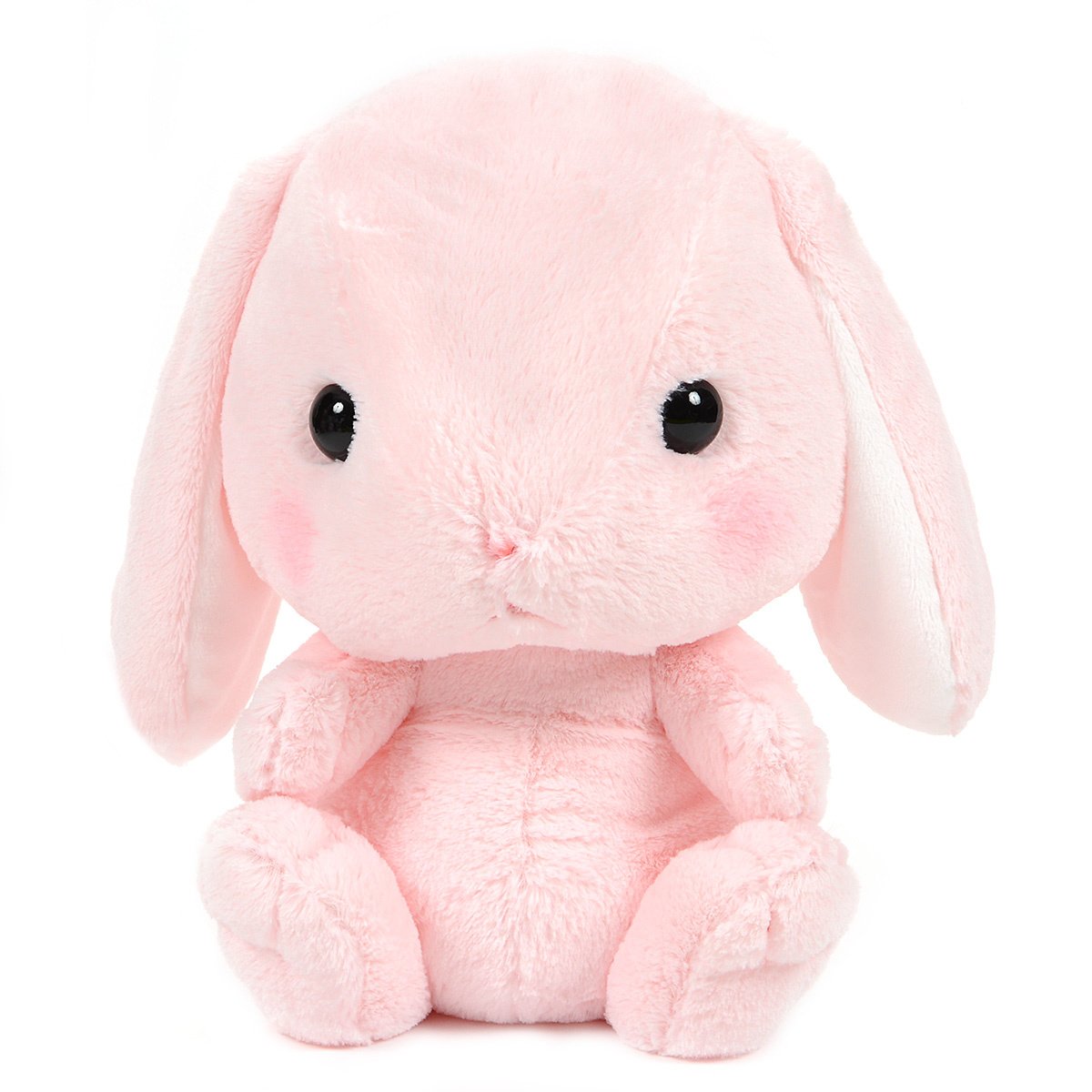 Amuse Bunny Plushie Cute Stuffed Animal Toy Pink Big Size