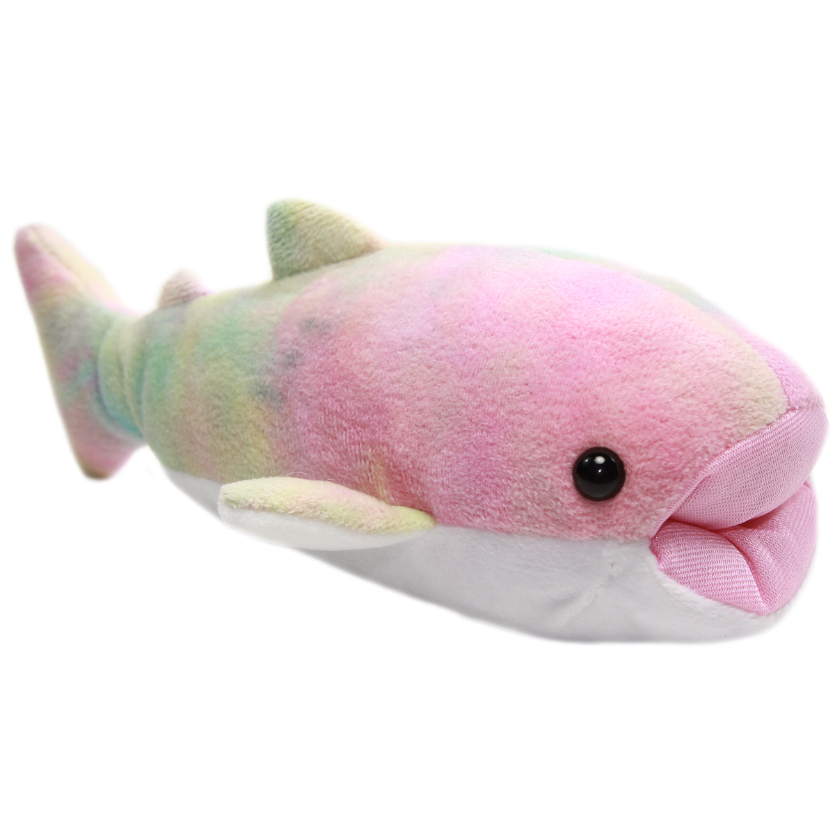 Amuse Whale Shark Plush Toy Stuffed Animal Tie Dye 8 Inches