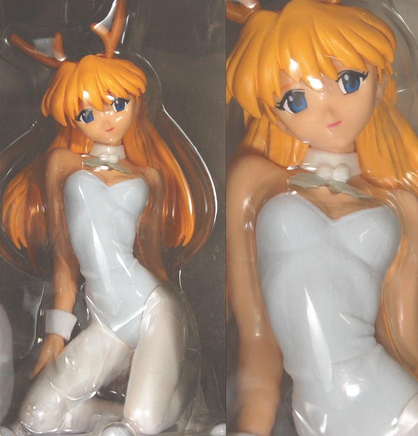 Asuka Langley Shikinami Figure, HG White XMas Figure, Evangelion, Sega
