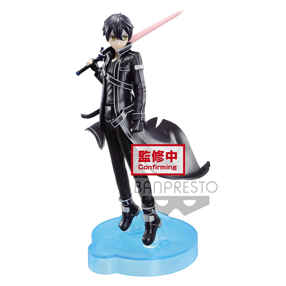 Kirito Figure, War of Underworld, Sword Art Online, Banpresto