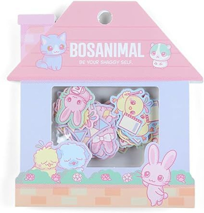 Sanrio Stationery - Sticker Set - Bosainu - Bosanimal