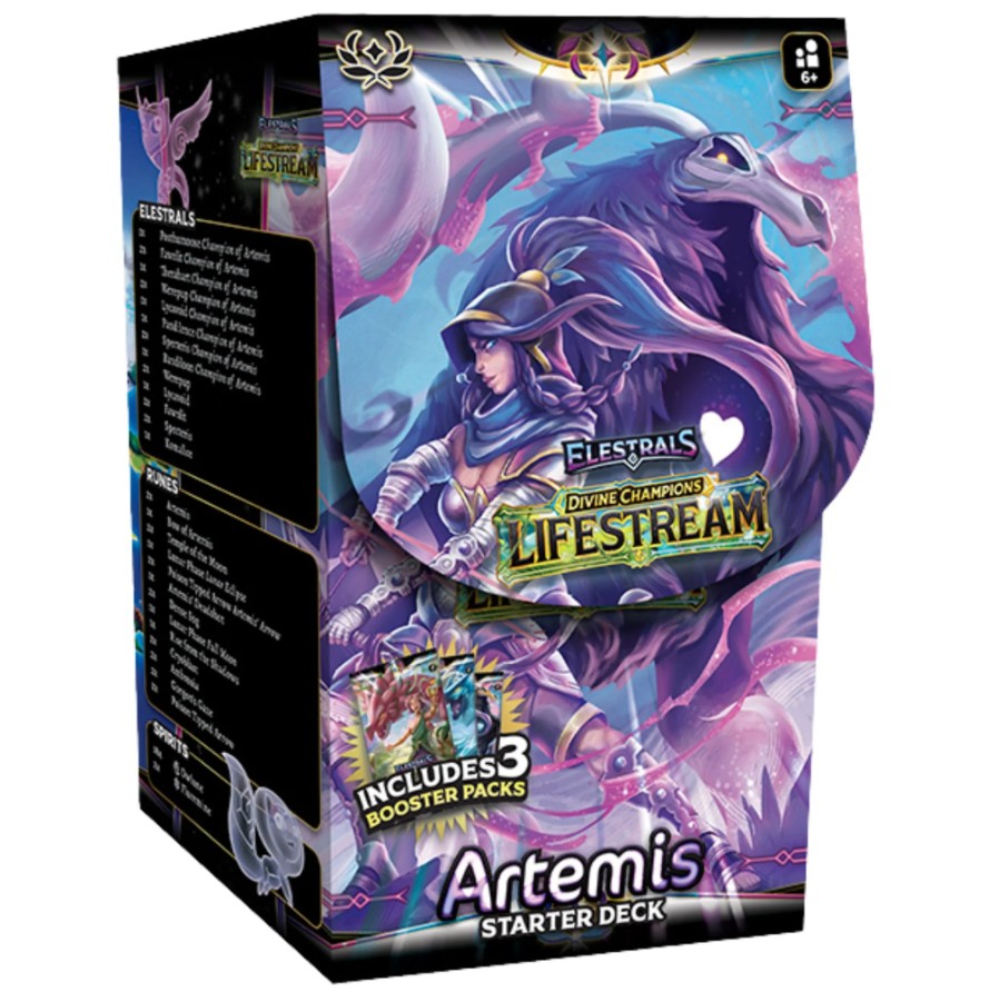 Elestrals - Divine Champions - Lifestream - TCG Trading Card - Starter Deck Artemis