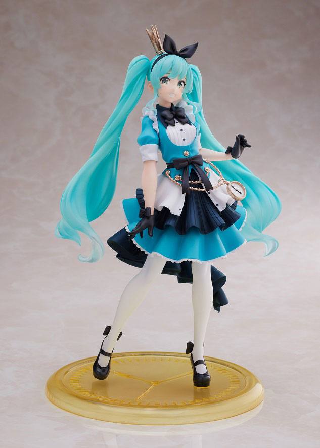 Hatsune Miku Figure, Princess, Alice In Wonderland, AMP, Vocaloid, Taito