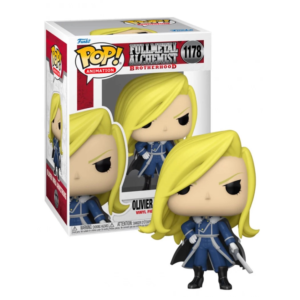 Olivier Mira Armstrong Fullmetal Alchemist Brotherhood Funko Pop Animation 3.75 Inches Funko Pop 1178