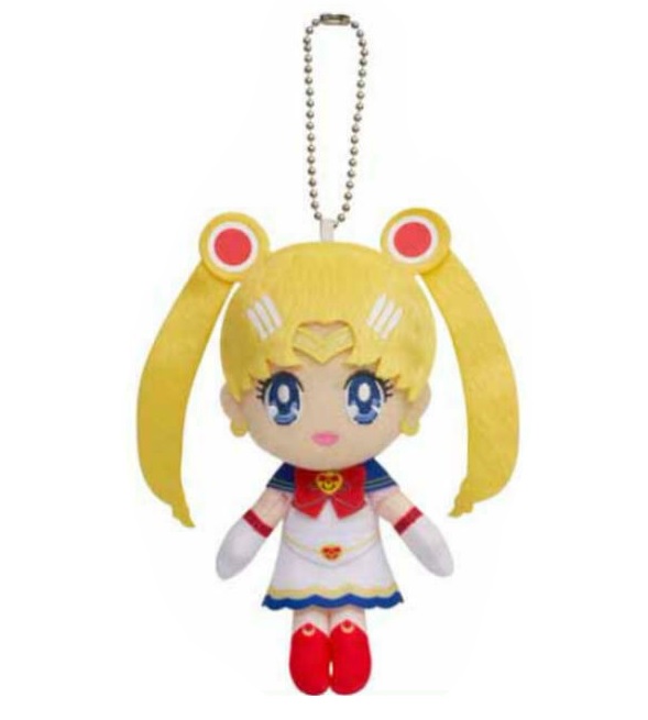 Sailor Moon Plush Doll Strap Keychain Sailor Moon 5 Inches Bandai Spirits