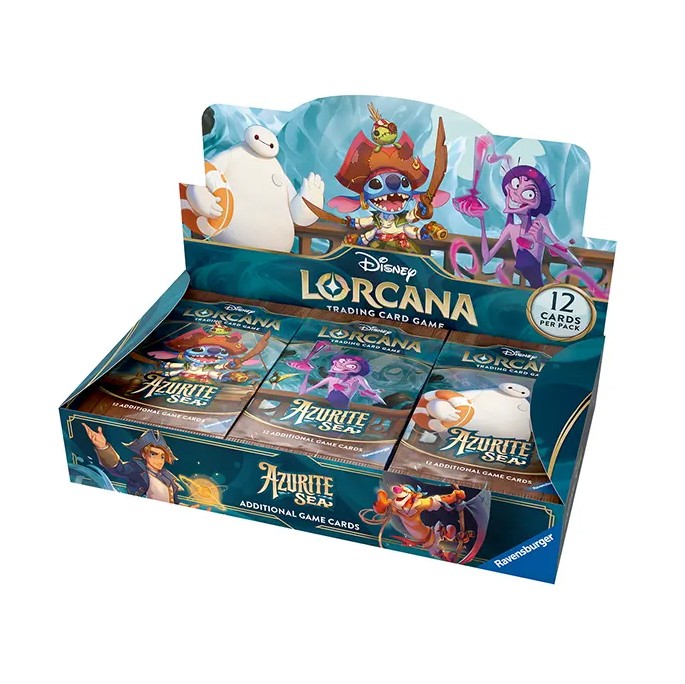 Disney Lorcana Azurite Sea Trading Cards 1 Pack