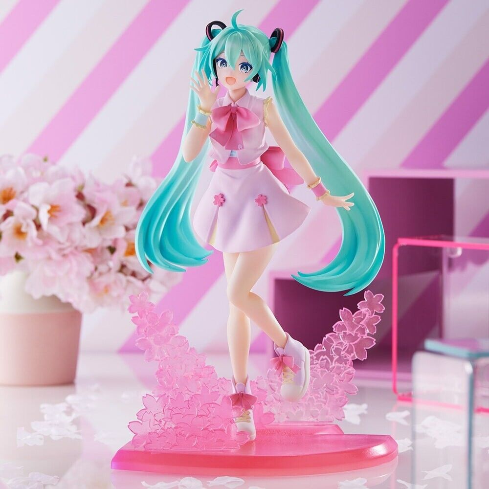 Hatsune Miku Figure, Luminasta, Spring Ver., Vocaloid, Sega