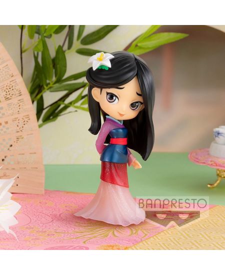 Mulan Figure, Q Posket, Disney, Banpresto