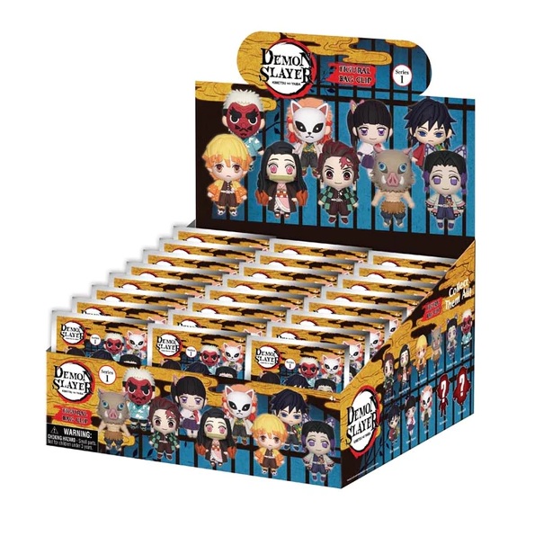 Demon Slayer Figural Bag Clip