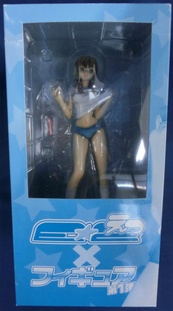 KimiKiss Pure Rouge Mizusawa Mao Figure Tony x Miyagawa Takeshi Light Blue Bloomer Ver. CLAYZ E