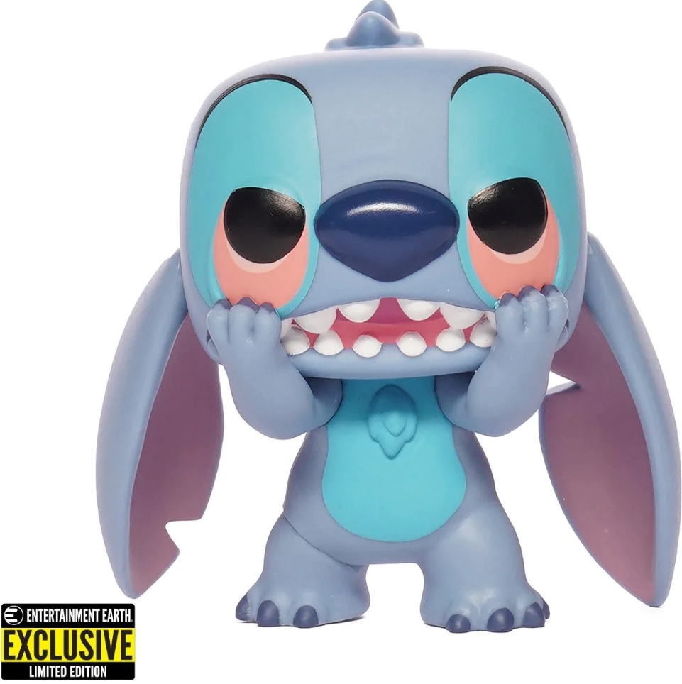 Stitch,  Annoyed Stitch, Lilo & Stitch, Disney, Funko Pop Animation, Diamond Edition,  3.75 Inches Funko Pop 1222