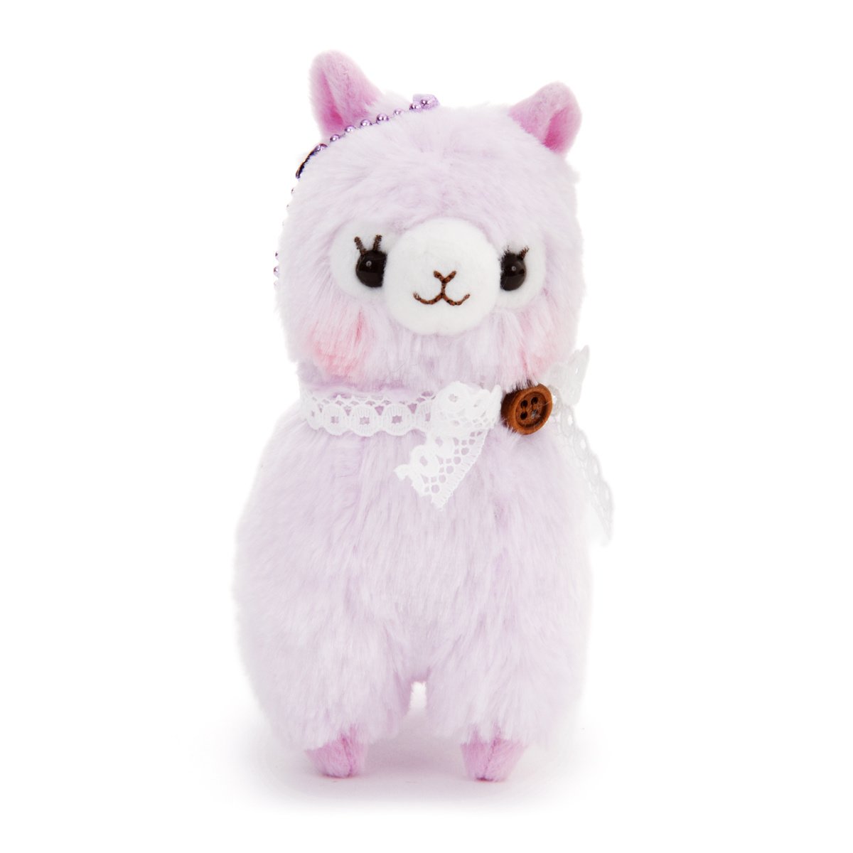 Plush Alpaca, Amuse, Alpacasso, Sumiere-chan, Purple, 4 Inches