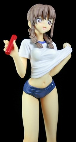 KimiKiss Pure Rouge Mizusawa Mao Figure Tony x Miyagawa Takeshi Dark Blue Bloomer Ver. CLAYZ E