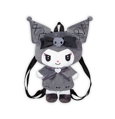 Kuromi Plush Doll, Backpack, 10 Inches, BIG Size, Sanrio