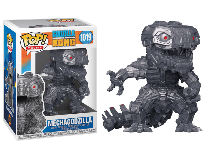 Mechagodzilla Figure Godzilla vs Kong Funko Pop Animation 3.75 Inches Funko Pop 1019