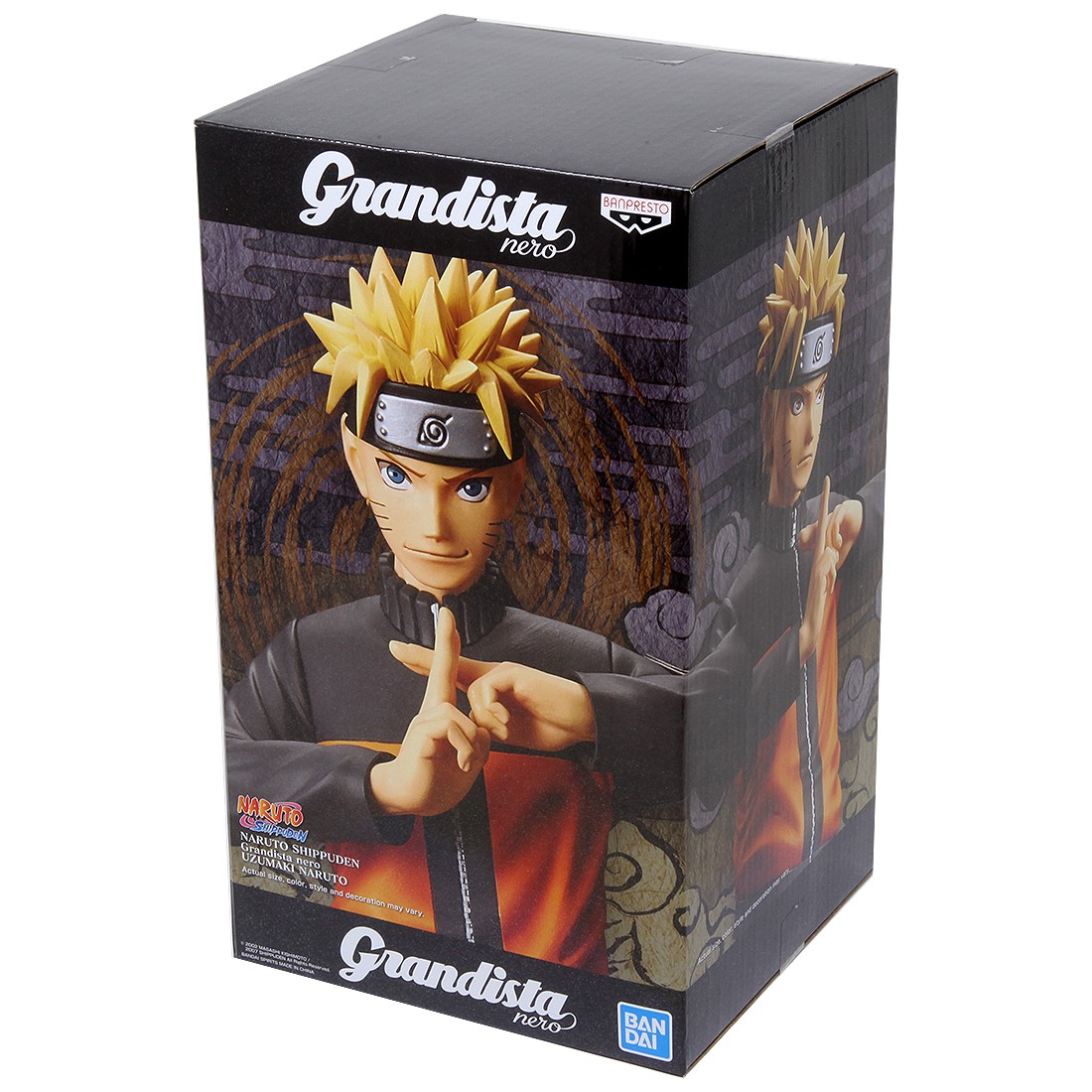 Naruto Uzumaki Figure, Grandista Nero, Shinobi Relations, Naruto, Banpresto