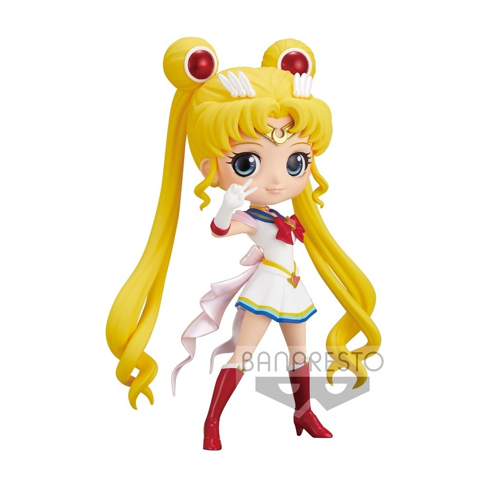 Super Sailor Moon Figure, Usagi Tsukino, Q Posket, Banpresto Bandai