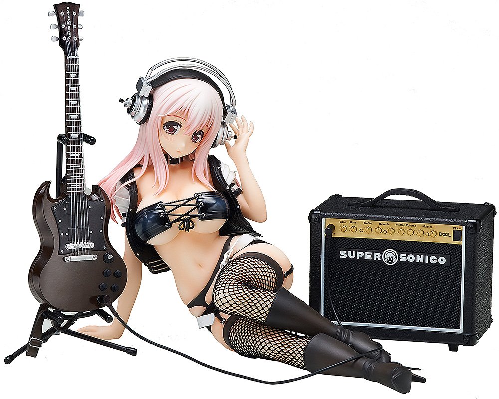 Super Sonico Figure, After The Party, 1/7 Scale Figure, Super Sonico, Technology Souyokusha, Good Smile Company