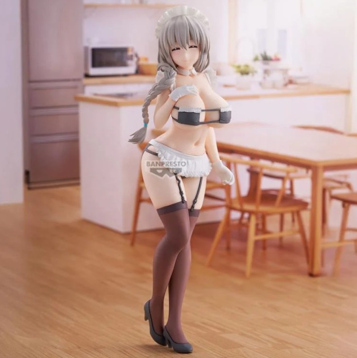 Tsuki Uzaki Figure, Glitter & Glamours, Maid Ver., Uzaki-chan Wants to Hang Out!, Banpresto
