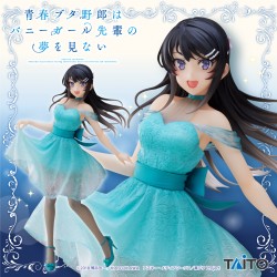 Mai Sakurajima Figure, Clear Dress, Coreful, Rascal Does Not Dream of Bunny Girl Senpai, Taito