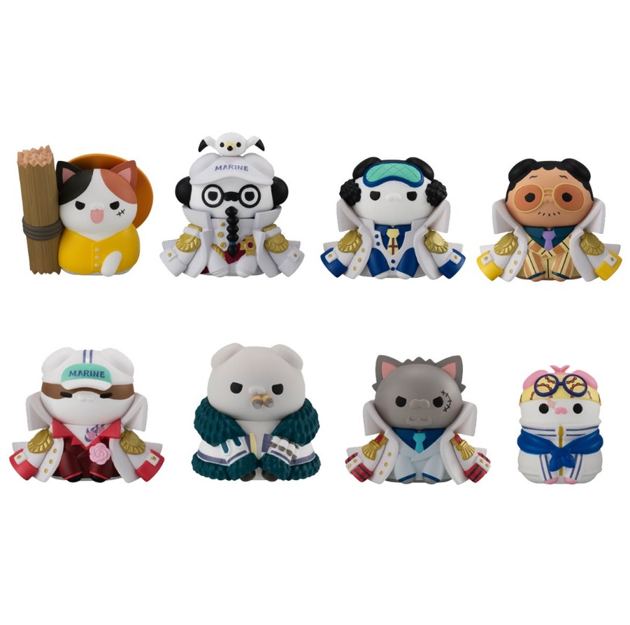 Mega Cat Project One Piece NYAN PIECE Nyampis Nyan! Luffy vs Marines Megahouse Random Blind Box