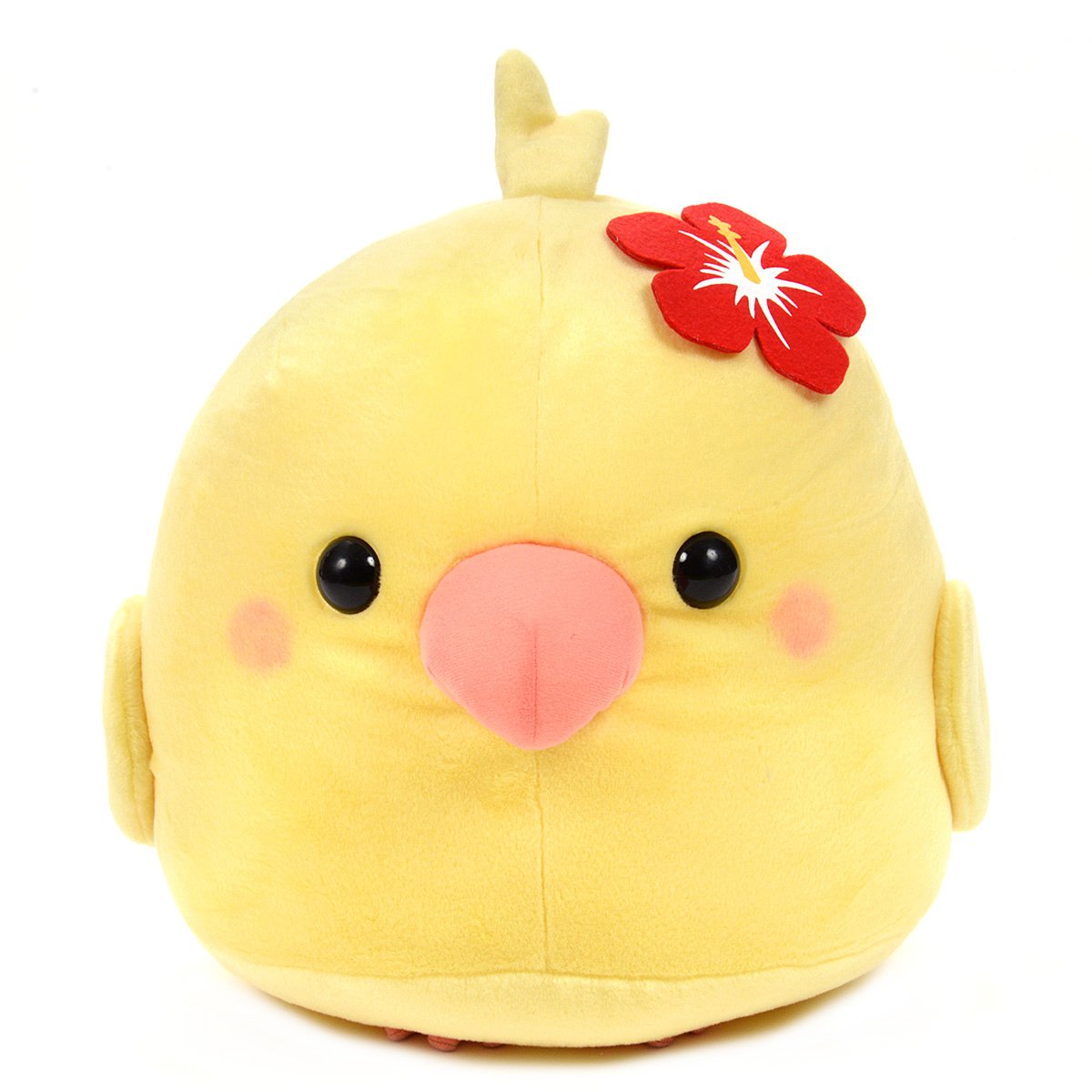 Plush Bird, Amuse, Kotori Tai Vacation Bird, Lutino Cockatiel, Yellow, 14 Inches