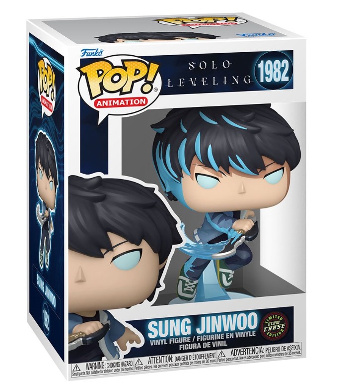 Sung Jinwoo Funko Pop Figure Solo Leveling Funko Pop 1982 - CHASE