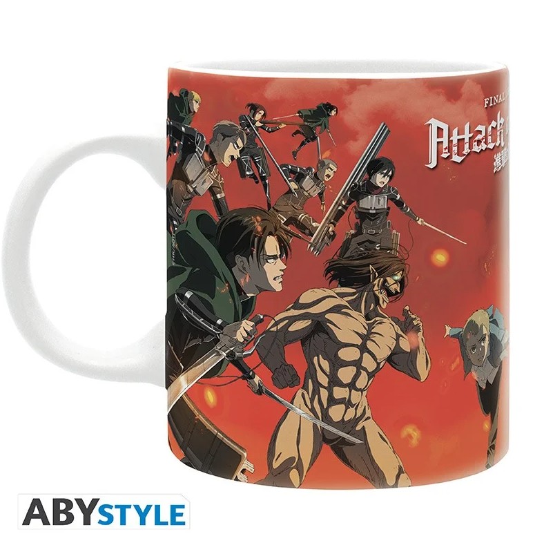 Attack on Titan - Battle Scene, 11oz. Ceramic Mug