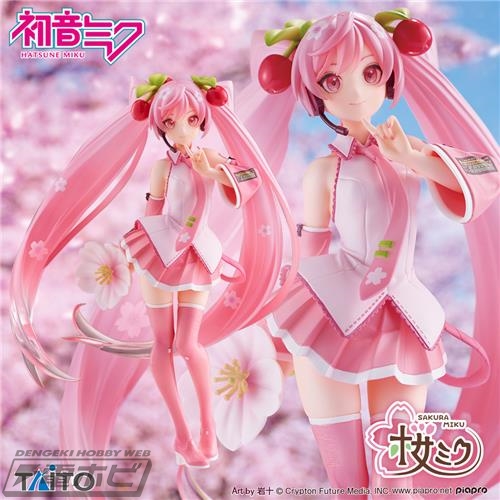 Hatsune Miku Figure, Sakura Miku, 2021 Ver. Vocaloid, Taito