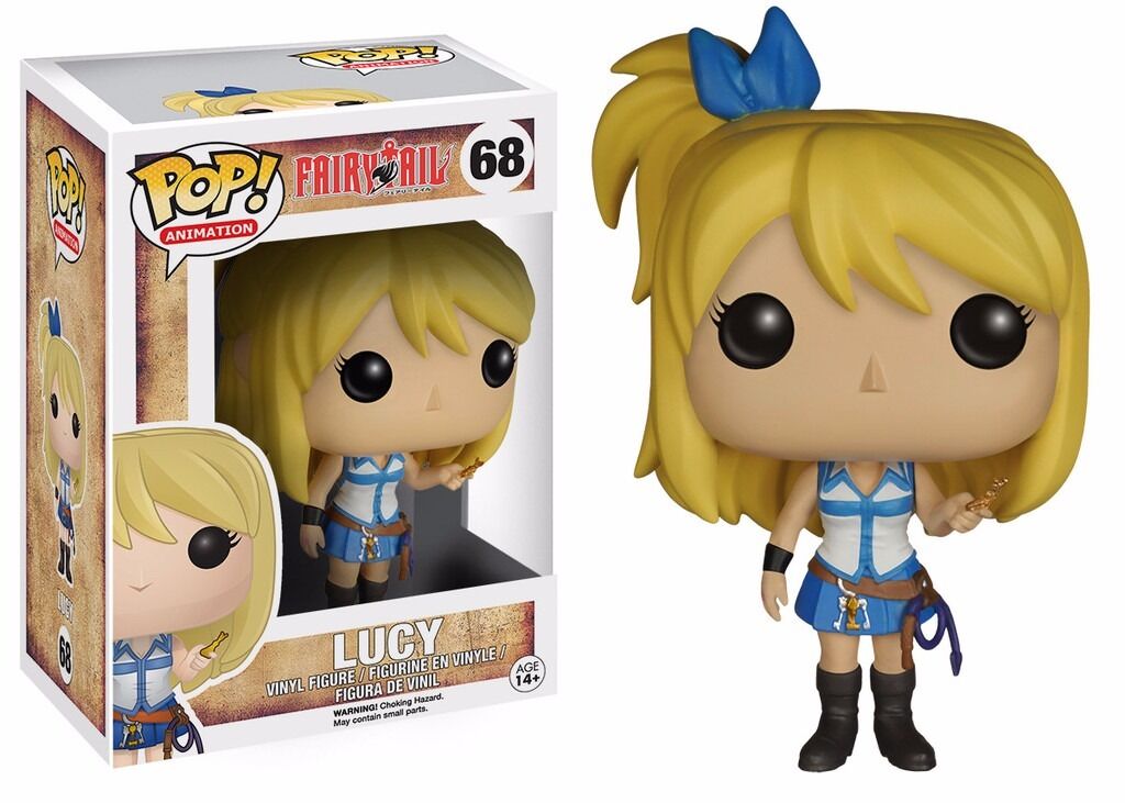 Lucy Heartfilia Figure Fairy Tail Funko Pop Animation 3.75 Inches Funko Pop 68