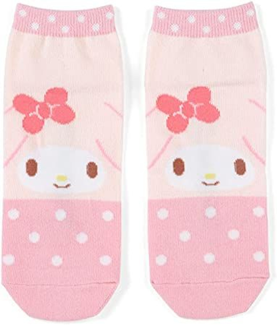 My Melody Socks Womens Socks One Size 23-25cm Pink Kawaii Style Sanrio