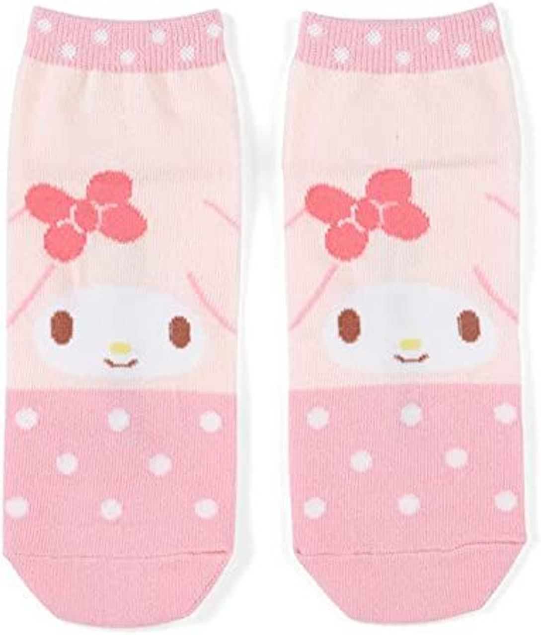 My Melody Socks Womens Socks One Size 23-25cm Pink Kawaii Style Sanrio