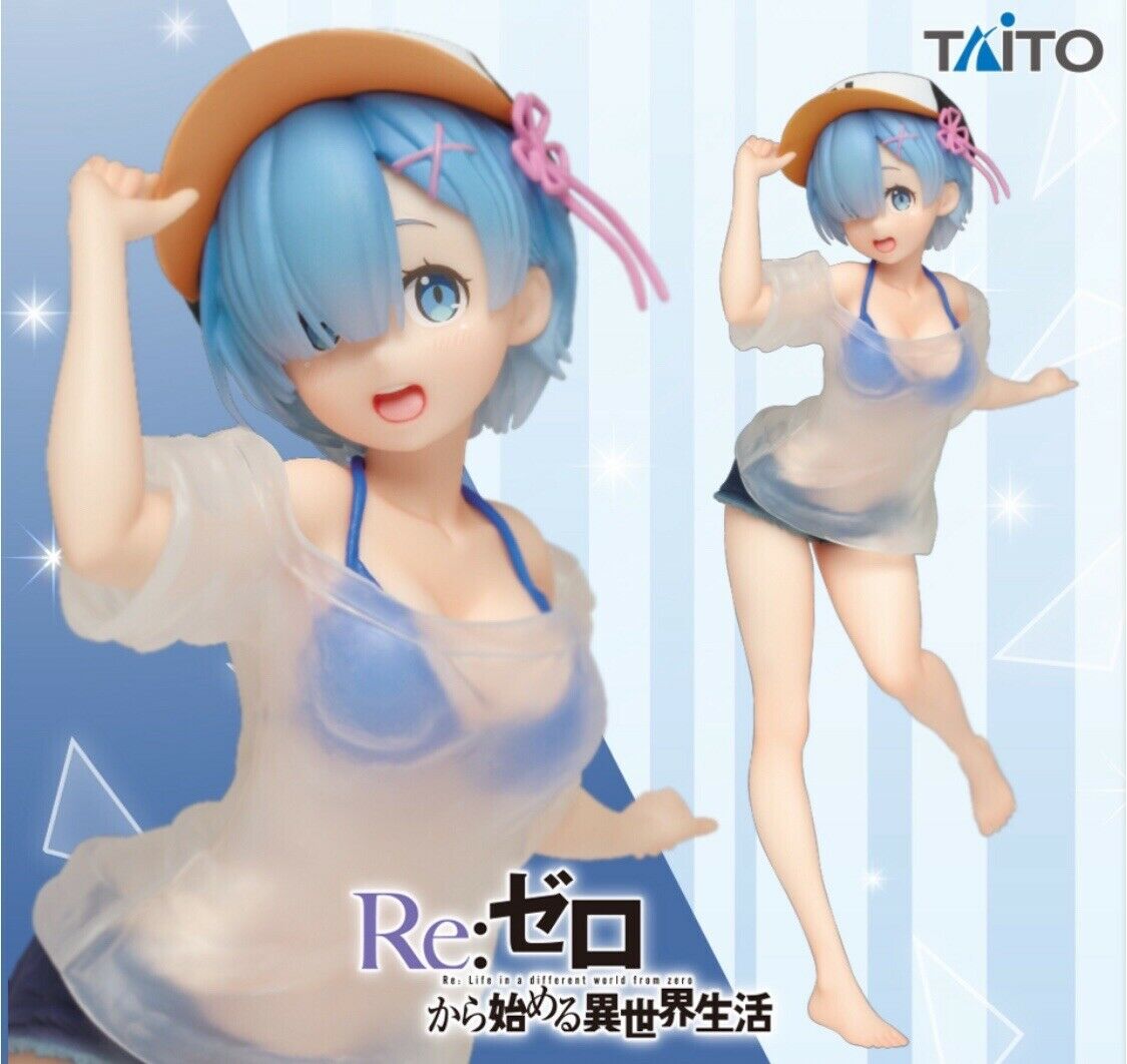 Rem Precious Figure, T-shirt Swimsuit ver, Re:Zero - Starting Life in Another World, Taito