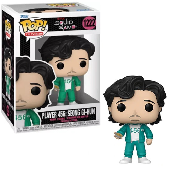 Seong Gi-Hun, Old Man, Funko Pop Animation, 3.75 Inches, Squid Game, Funko Pop 1222