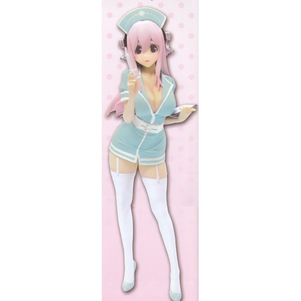 Super Sonico, Nurse Ver., Blue Dress, Pink Hair, Super Sonico, SK Japan