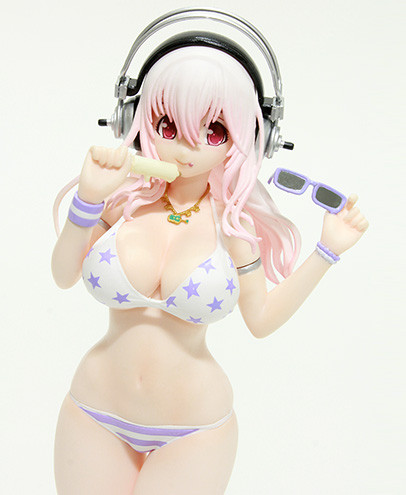 Super Sonico, Macaron Swimsuit Ver. PurpleColor, Super Sonico, Taito