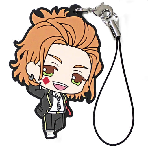 Twisted Wonderland Rubber Keychain - Cater Diamond