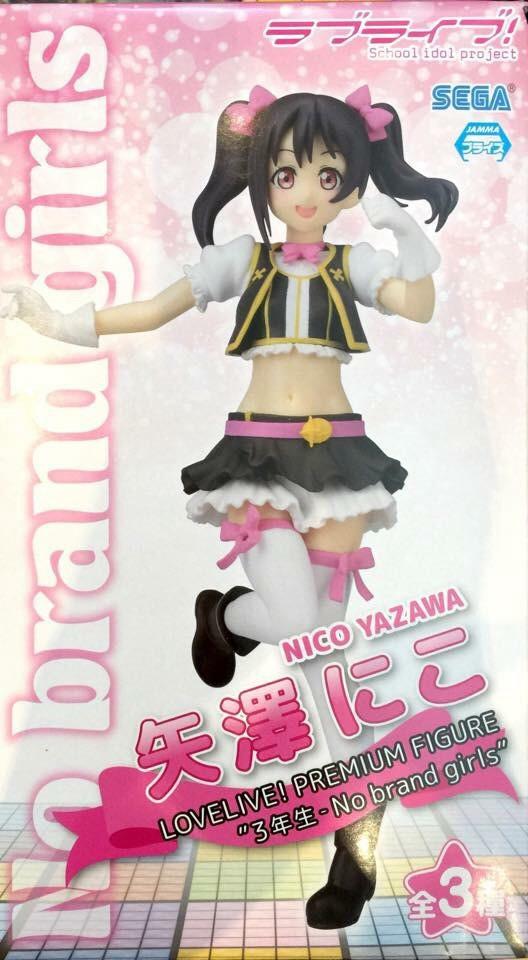 Nico Yazawa, No Brand Girls - Premium Figure, Love Live!, School Idol Project, Sega