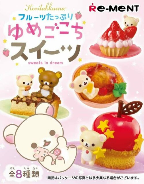 Re-Ment Rilakkuma Fruit Dessert Figure Random Blind Box