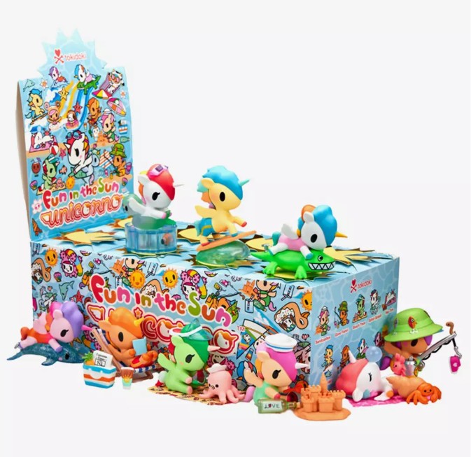Tokidoki Unicorno Fun in the Sun Random Blind Box Figure