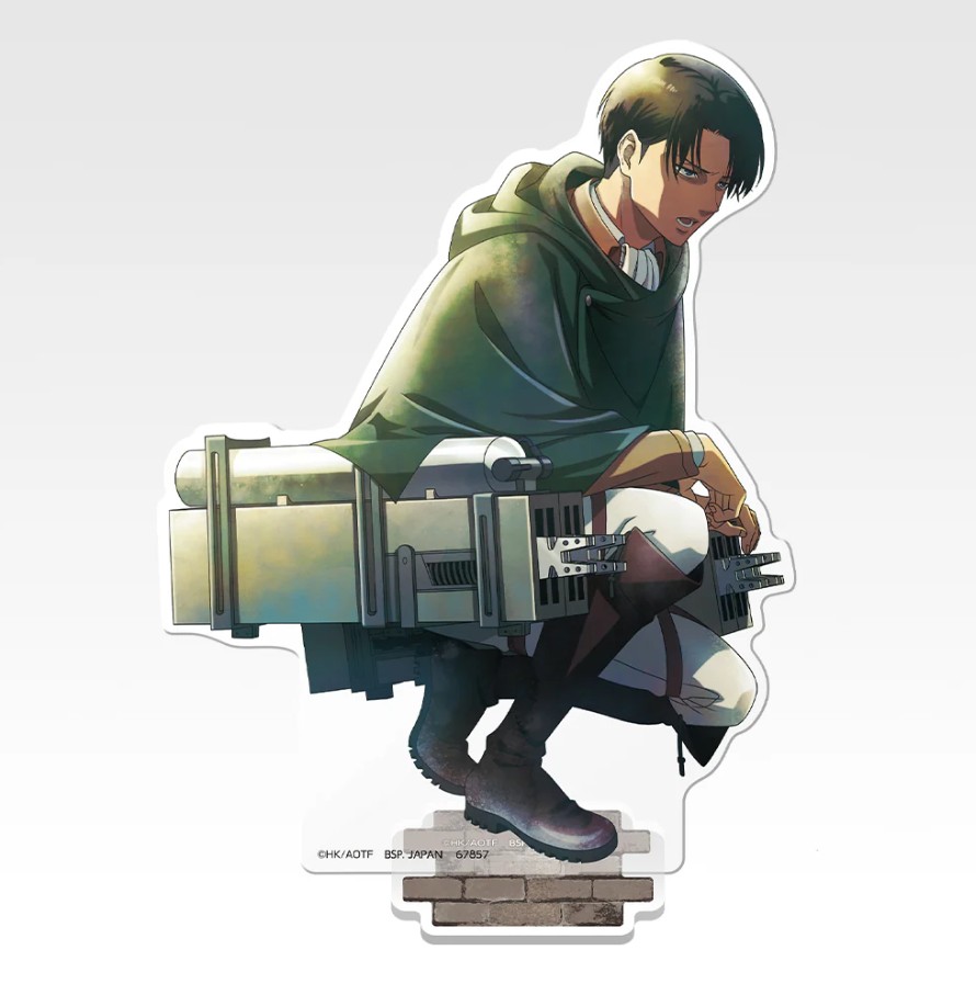 Attack on Titan Acrylic Stand Levi Ichiban Kuji D Prize