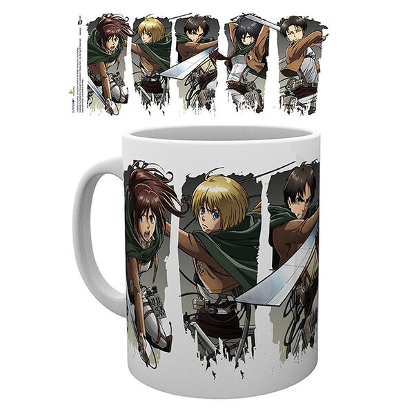 Attack on Titan - Characters, 11oz. Ceramic Mug