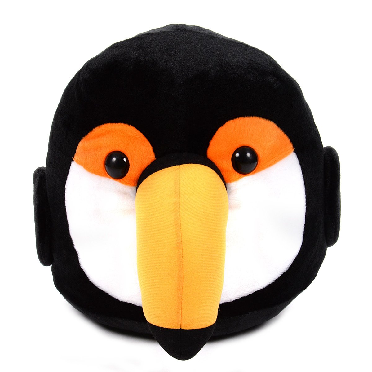 Plush Bird, Amuse, Kotori Tai Vacation Bird, Sulphur-crested Cockatoo, Black, 14 Inches