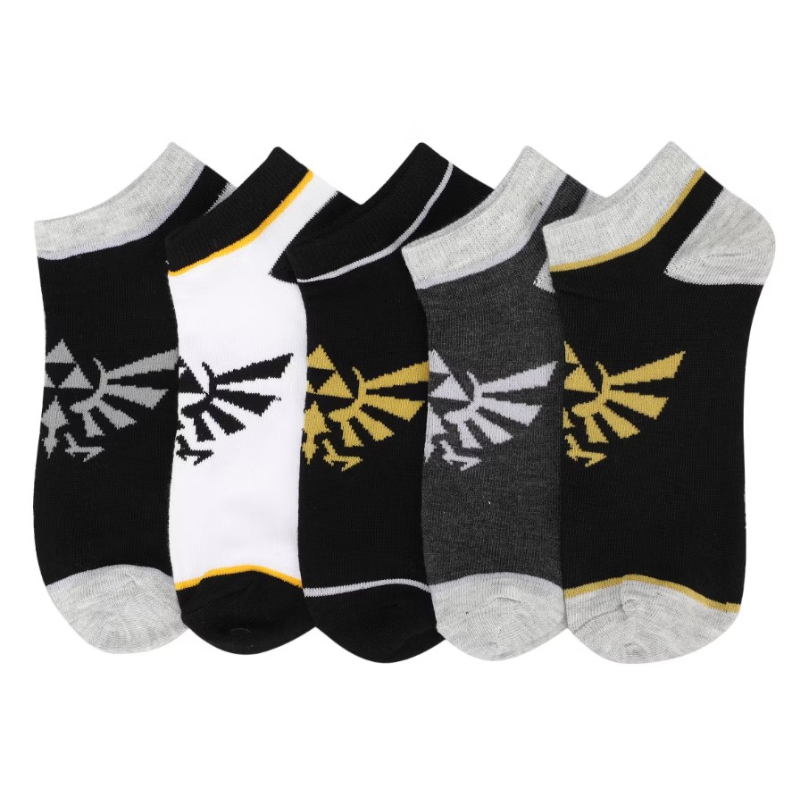 The Legend of Zelda Ankle Socks 5 Pair