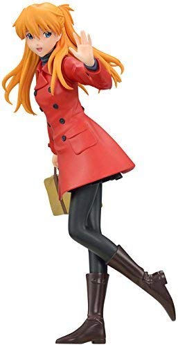 Asuka Langley Shikinami, Premium Red Coat Figure, Evangelion, Sega