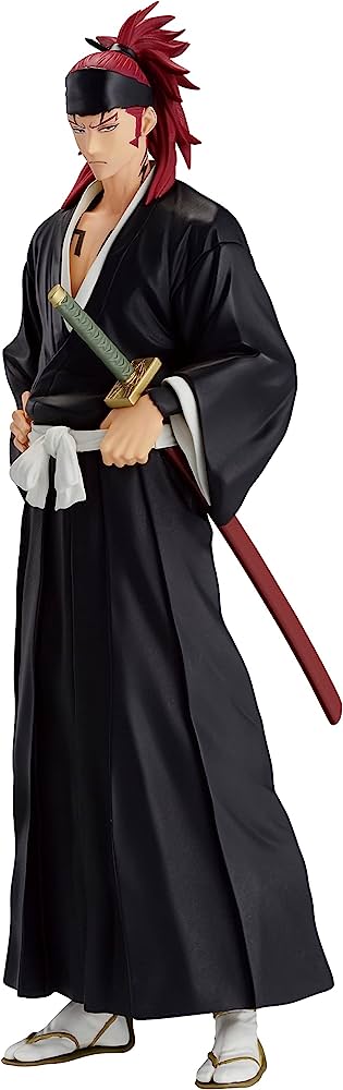 Renji Abarai Figure, Solid and Souls, Bleach, Banpresto